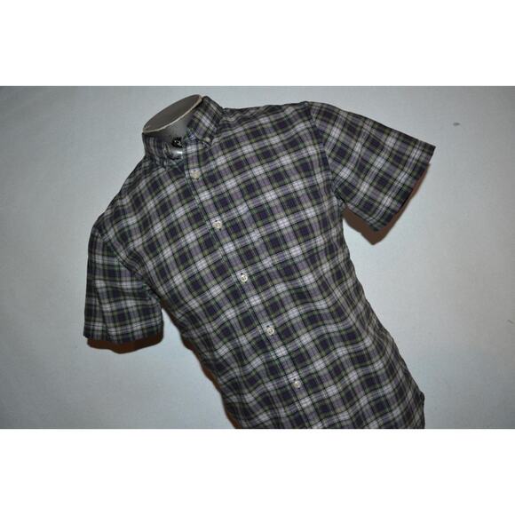 29860 Denim & Supply Ralph Lauren Dress Shirt Green Plaid Size Medium Mens - Picture 3 of 7